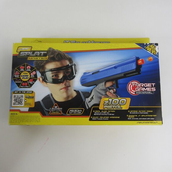 2x JT Splatmaster Z100 Beginner Spring Paintball Pistol Marker - Picture 2 of 3